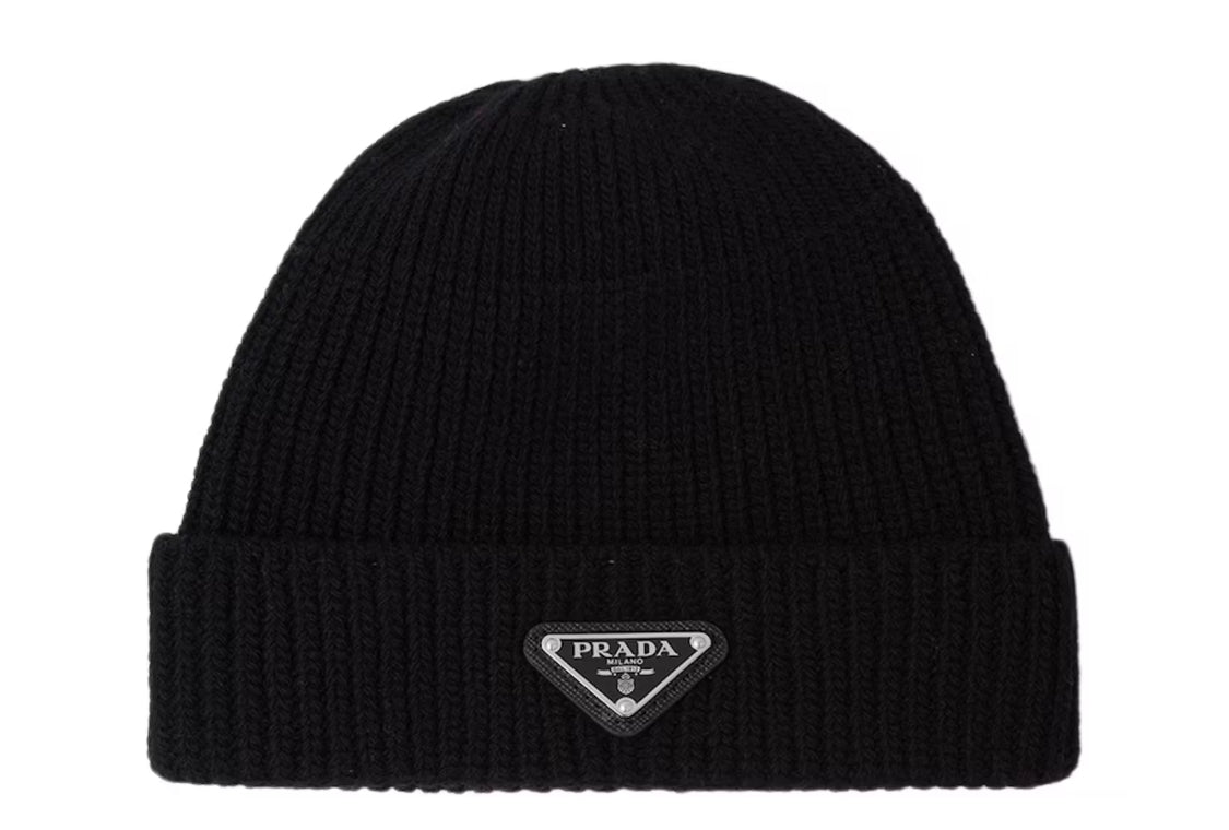 Prada Beanie Cashmere Black