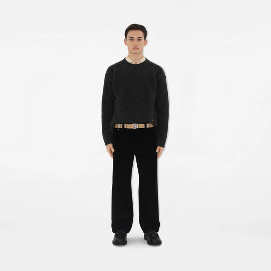 Burberry Reversible TB Check and Leather Belt