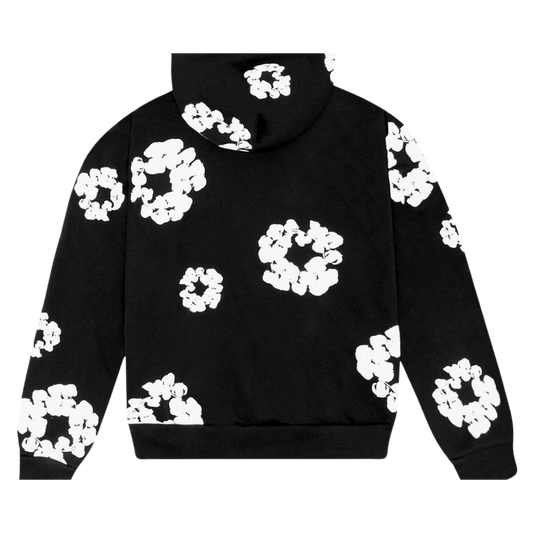 Denim Tears – Hoodie “The Cotton Wreath” in Black