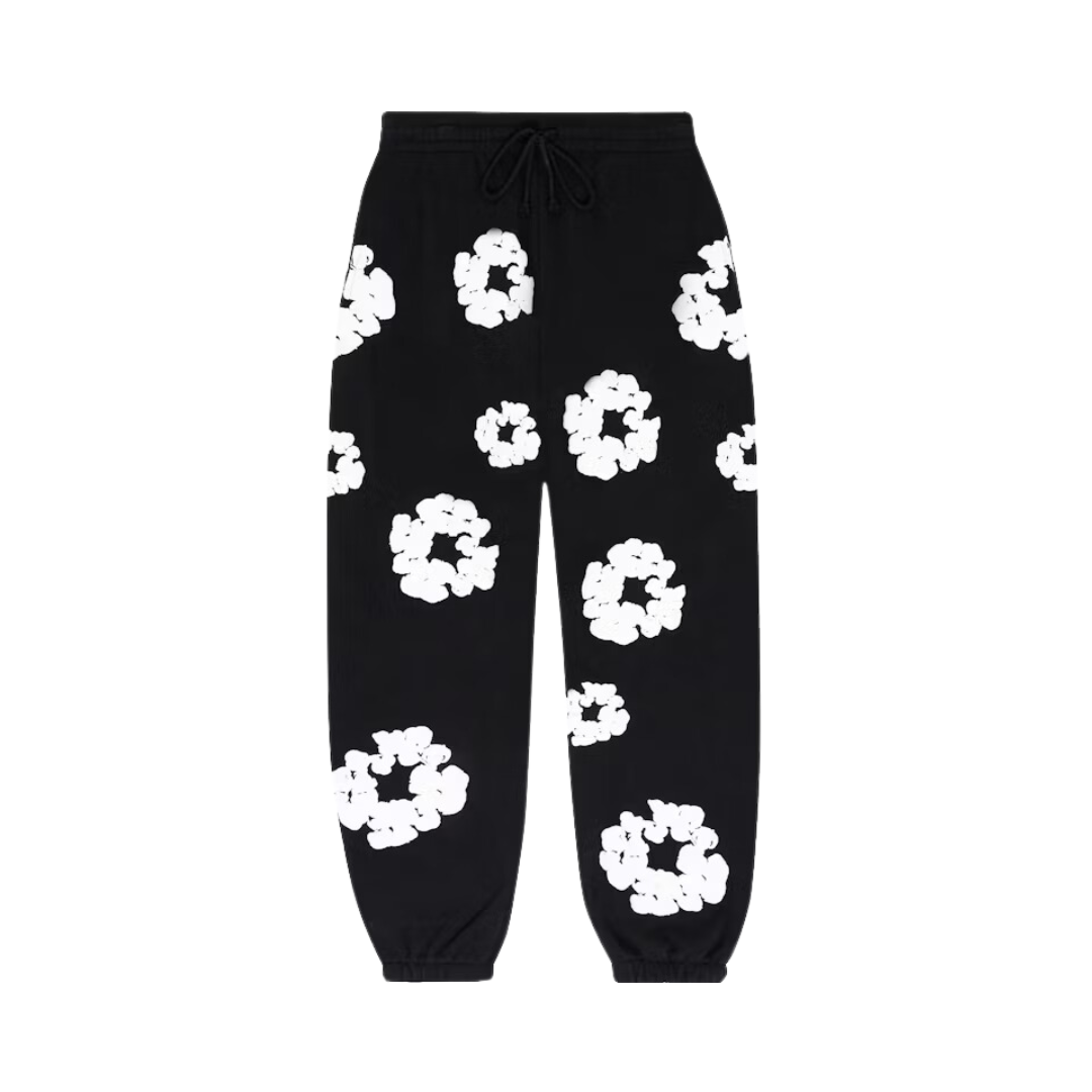 Denim Tears The Cotton Wreath Joggers Black
