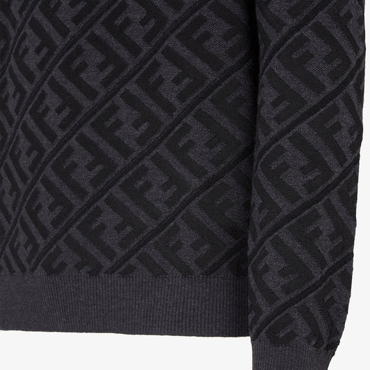 Fendi Black wool sweater