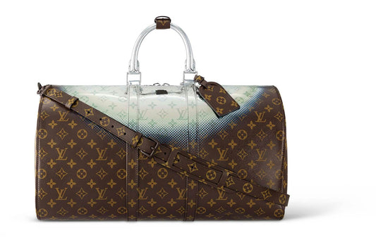 Louis Vuitton Keepall Bandouliere 50 Metallic