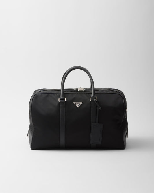 Prada Re-Nylon and Saffiano leather duffle bag