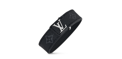 Louis Vuitton LV Slim Bracelet Monogram Eclipse Black