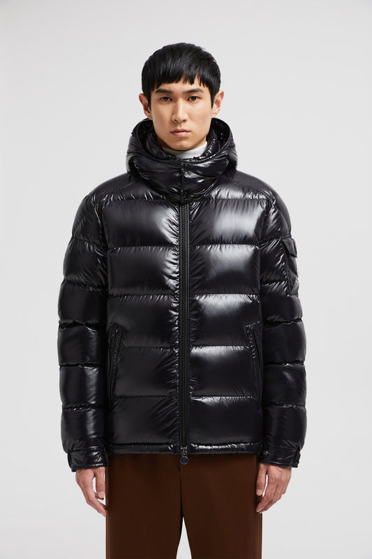 Moncler Maya short hooded down jacket