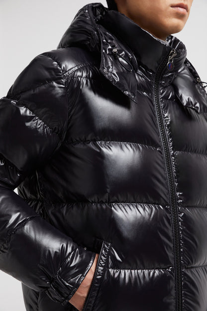 Moncler Maya short hooded down jacket