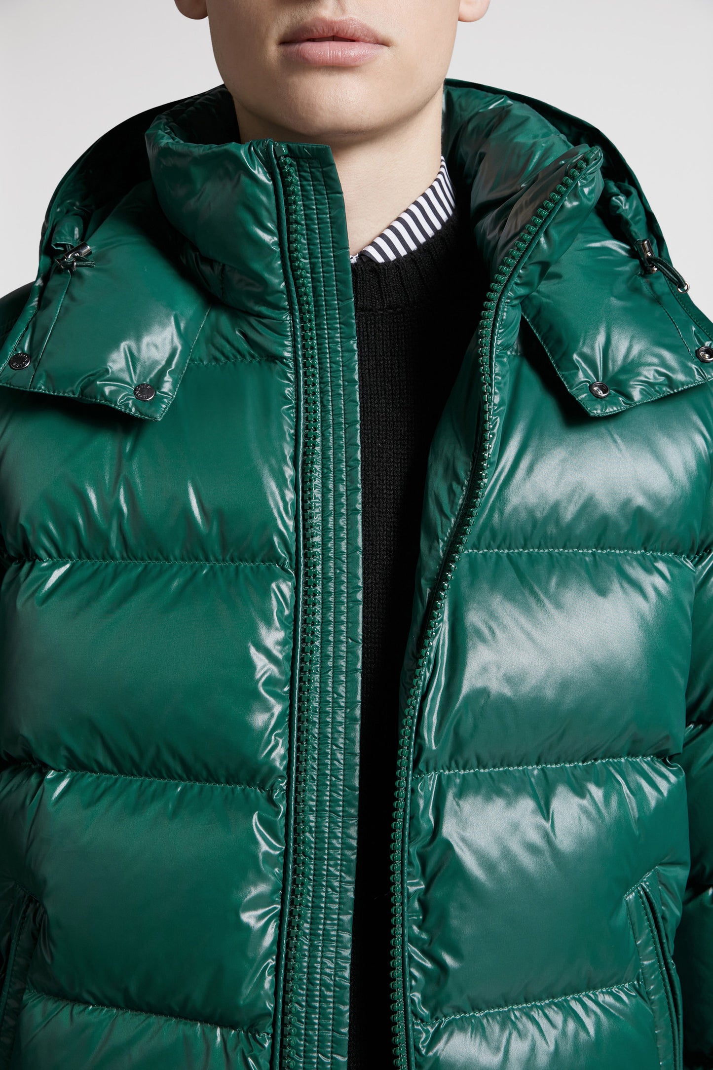 Moncler Maya Short Down Jacket Green