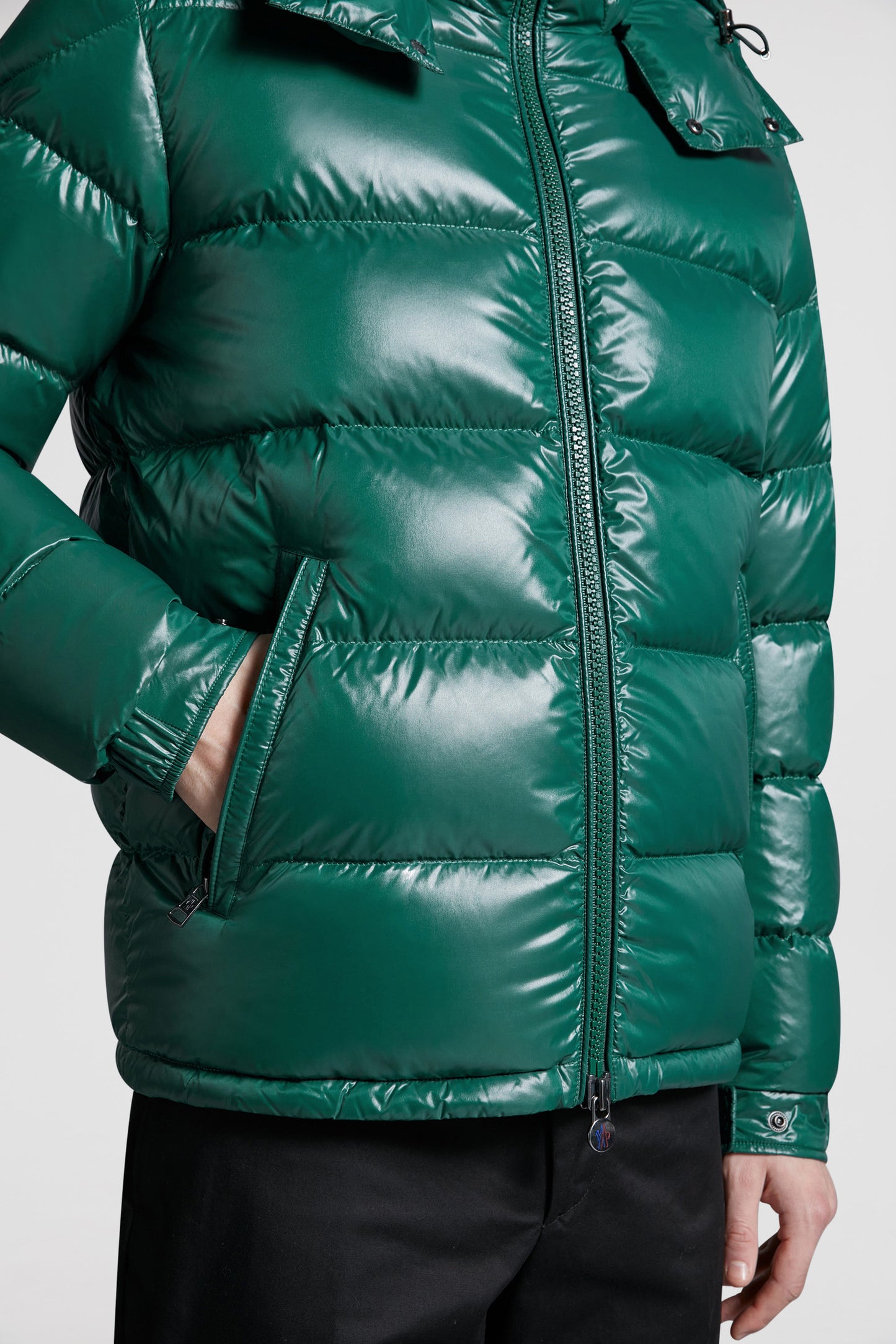 Moncler Maya Short Down Jacket Green