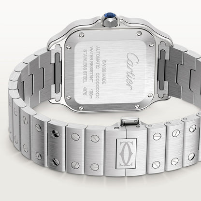Cartier Santos Blue 40mm Blue Dial  - WSSA0030